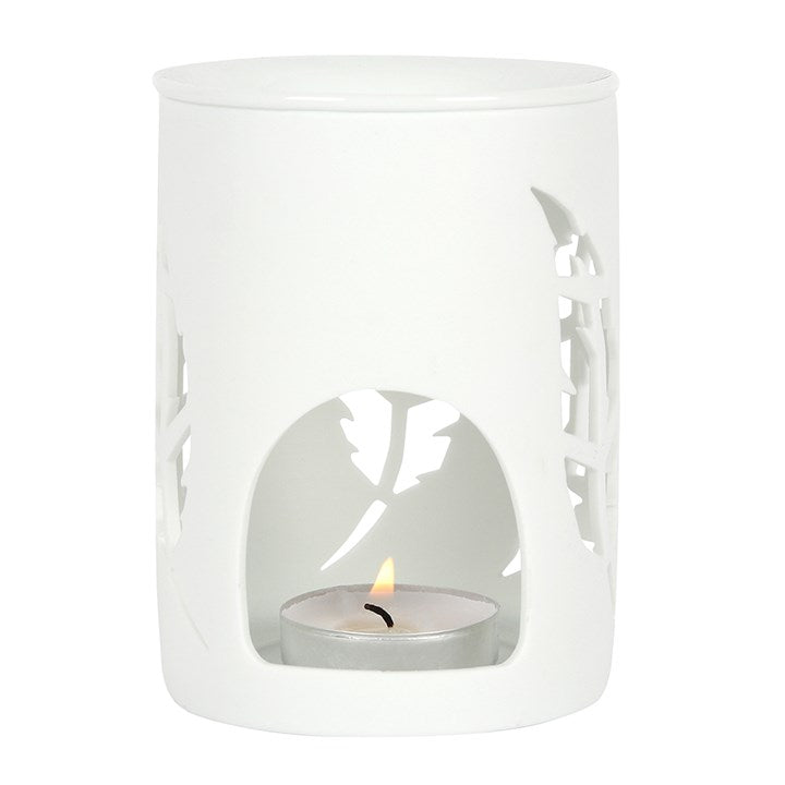 White Feather Wax Melt Burner