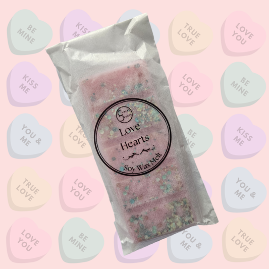 Love Hearts Wax Melt