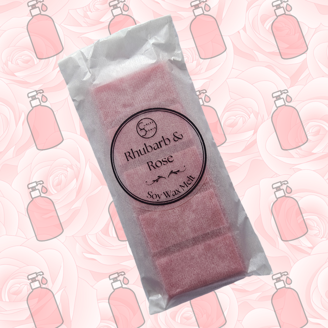 Rhubarb & Rose Wax Melt