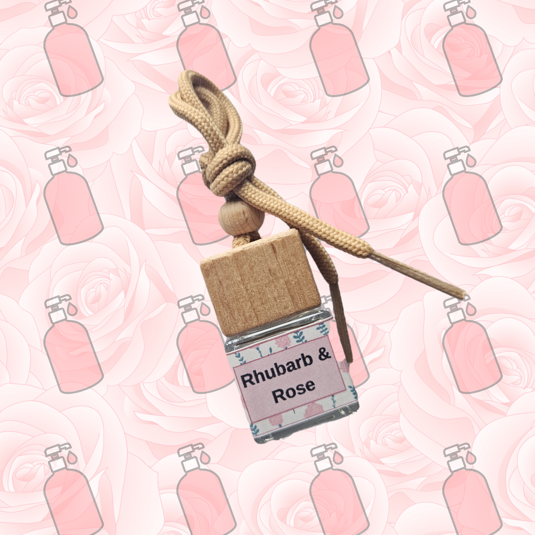 Rhubarb & Rose Car Diffuser