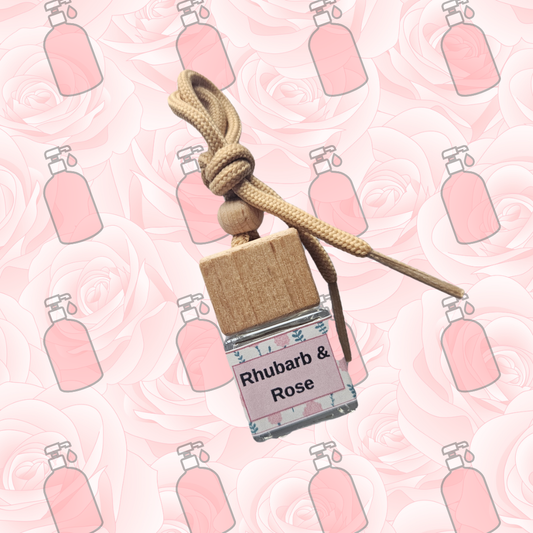 Rhubarb & Rose Car Diffuser