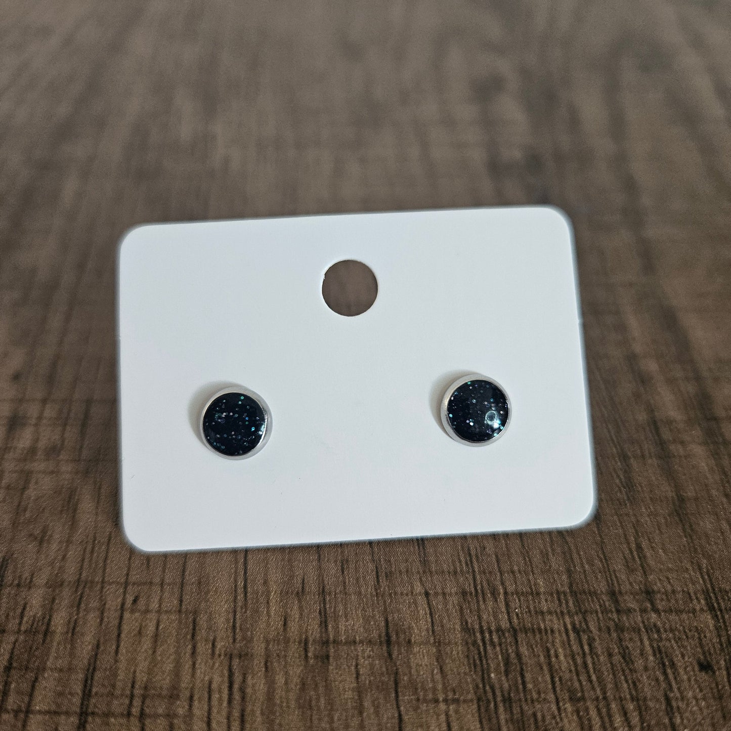 6mm Cabochon Stud Earrings