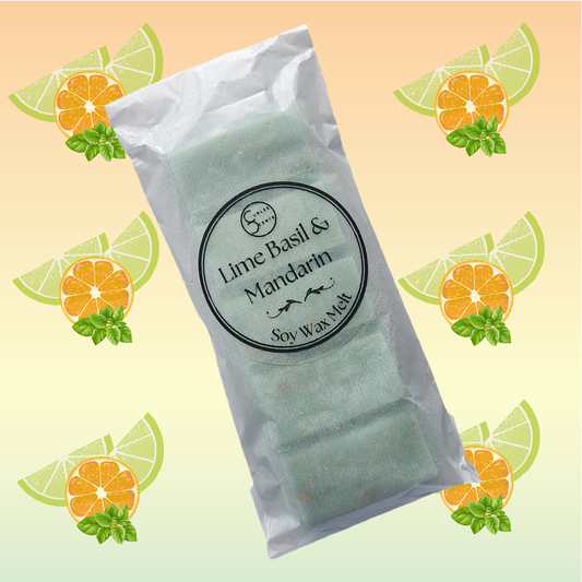 Lime, Basil & Mandarin Wax Melt