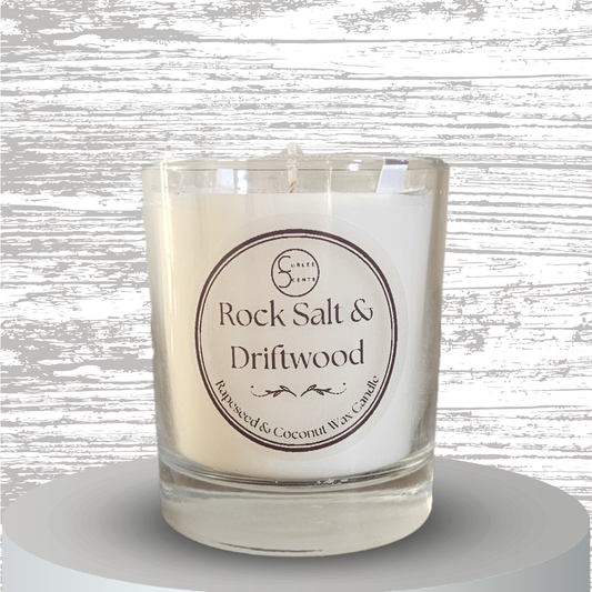 Rock Salt & Driftwood 20cl Candle