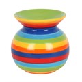 Rainbow Stripe Wax Melt Burner