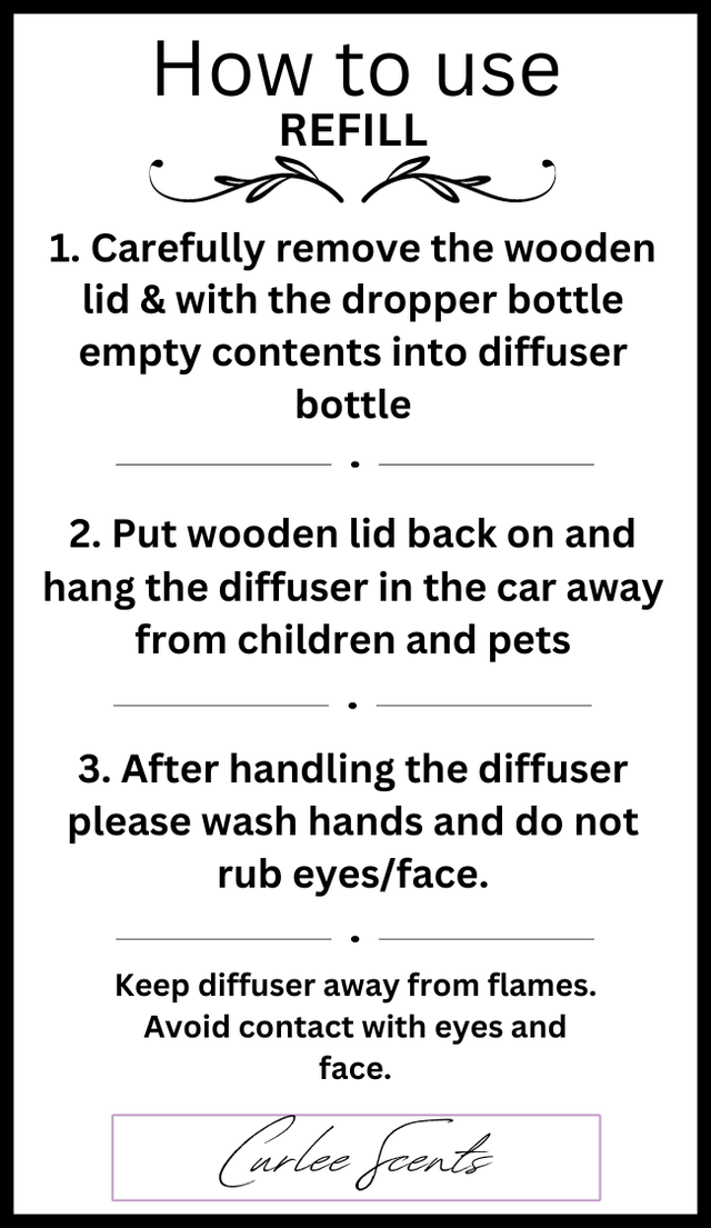 Eucalyptus Car Diffuser
